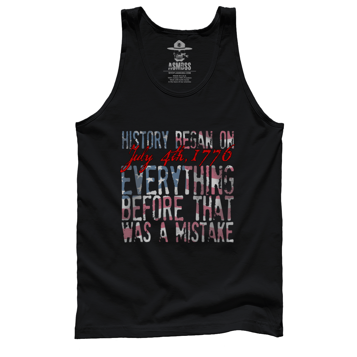 History Began On July 4th 1776