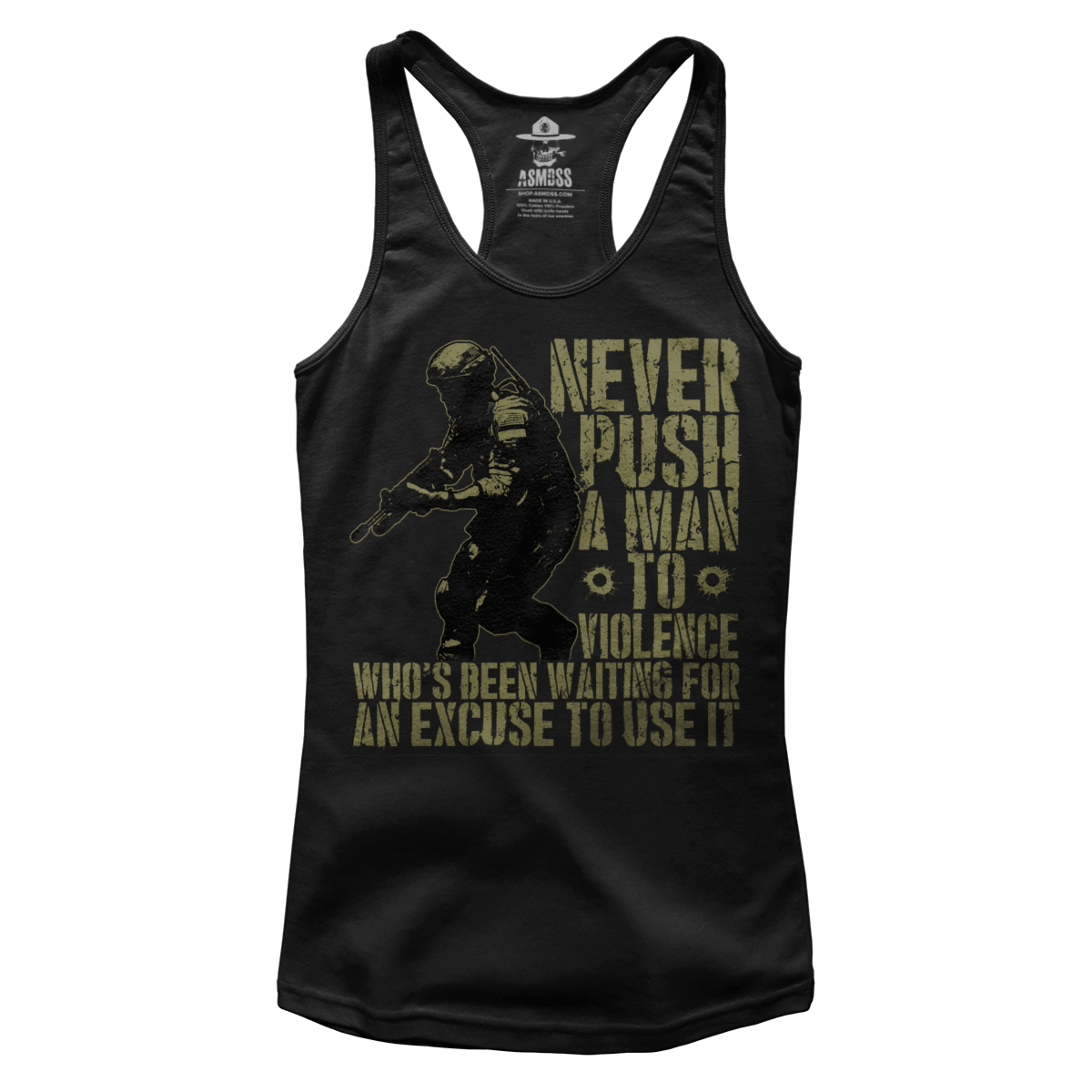 Never Push a Man to Violence (Ladies)