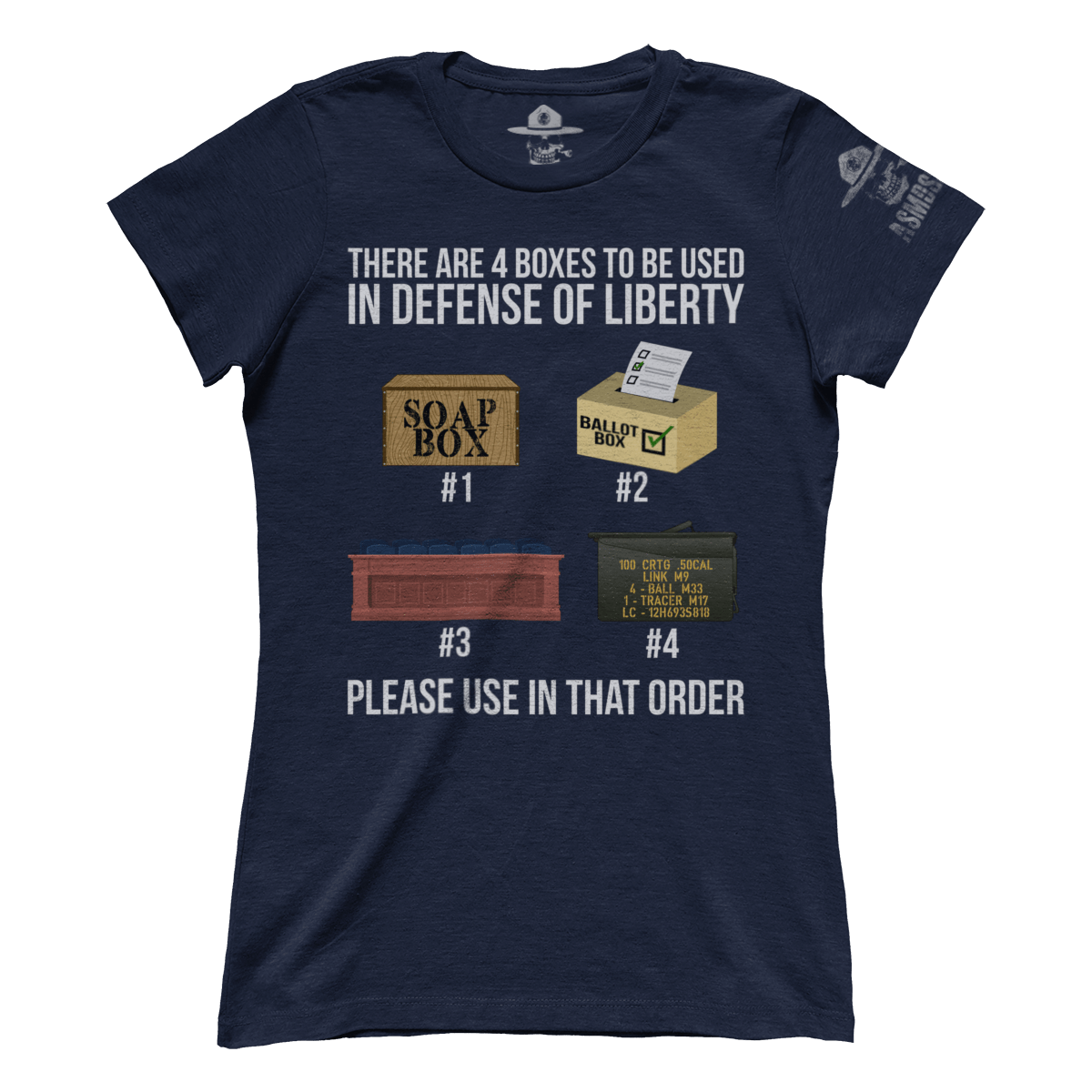 4 Boxes In Defense Of Liberty (Ladies)