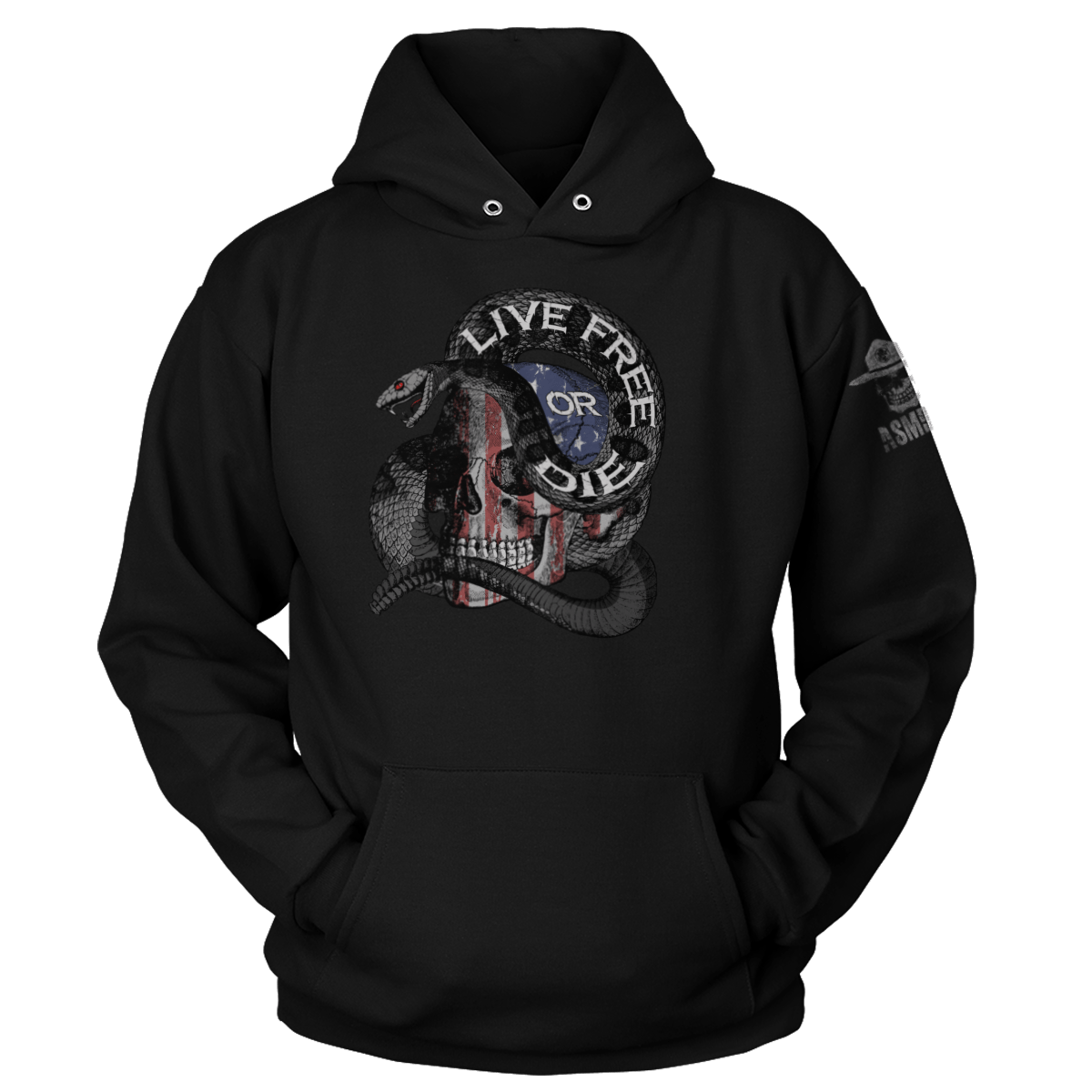 Live Free Or Die Skull