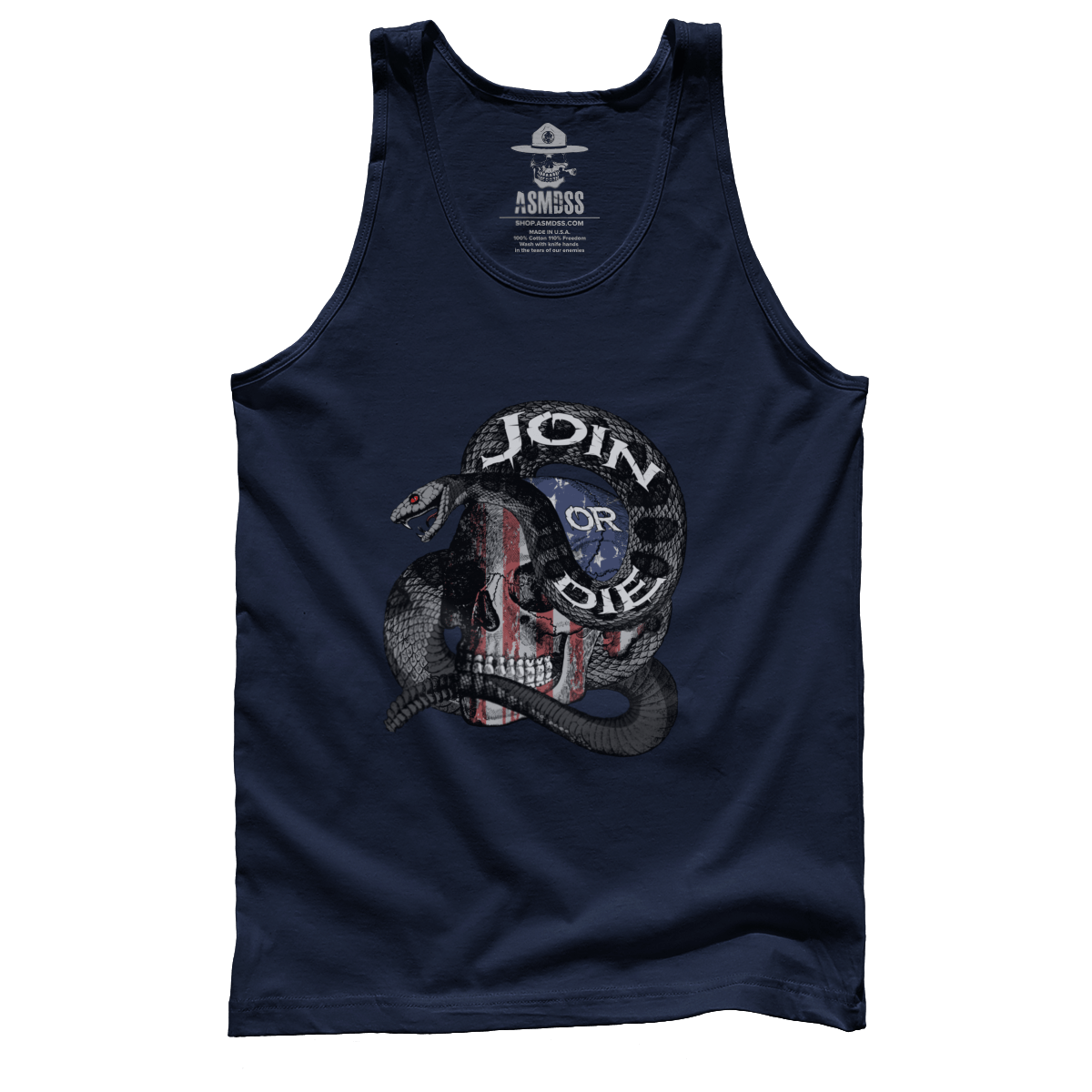 Join Or Die Skull