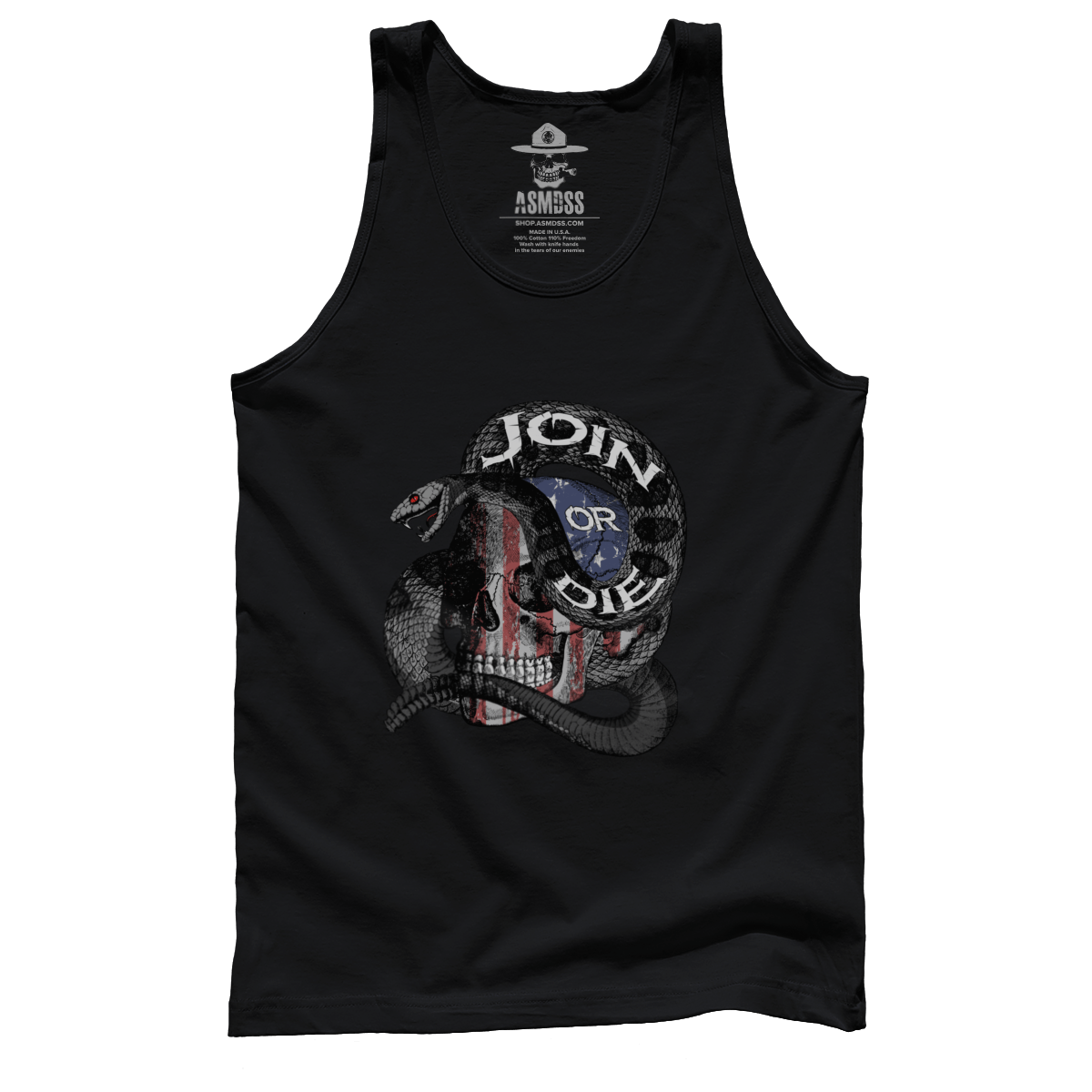 Join Or Die Skull