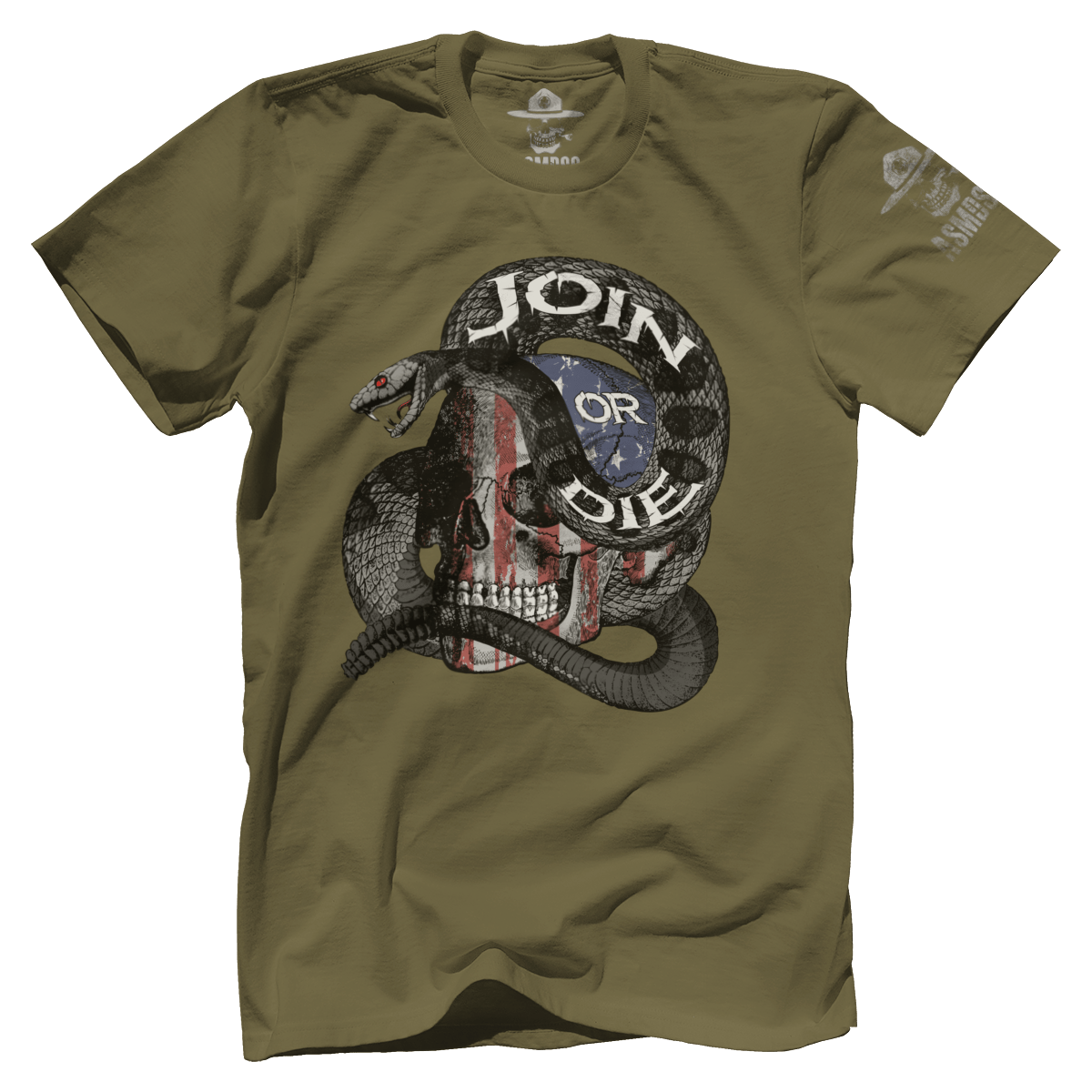 Join Or Die Skull