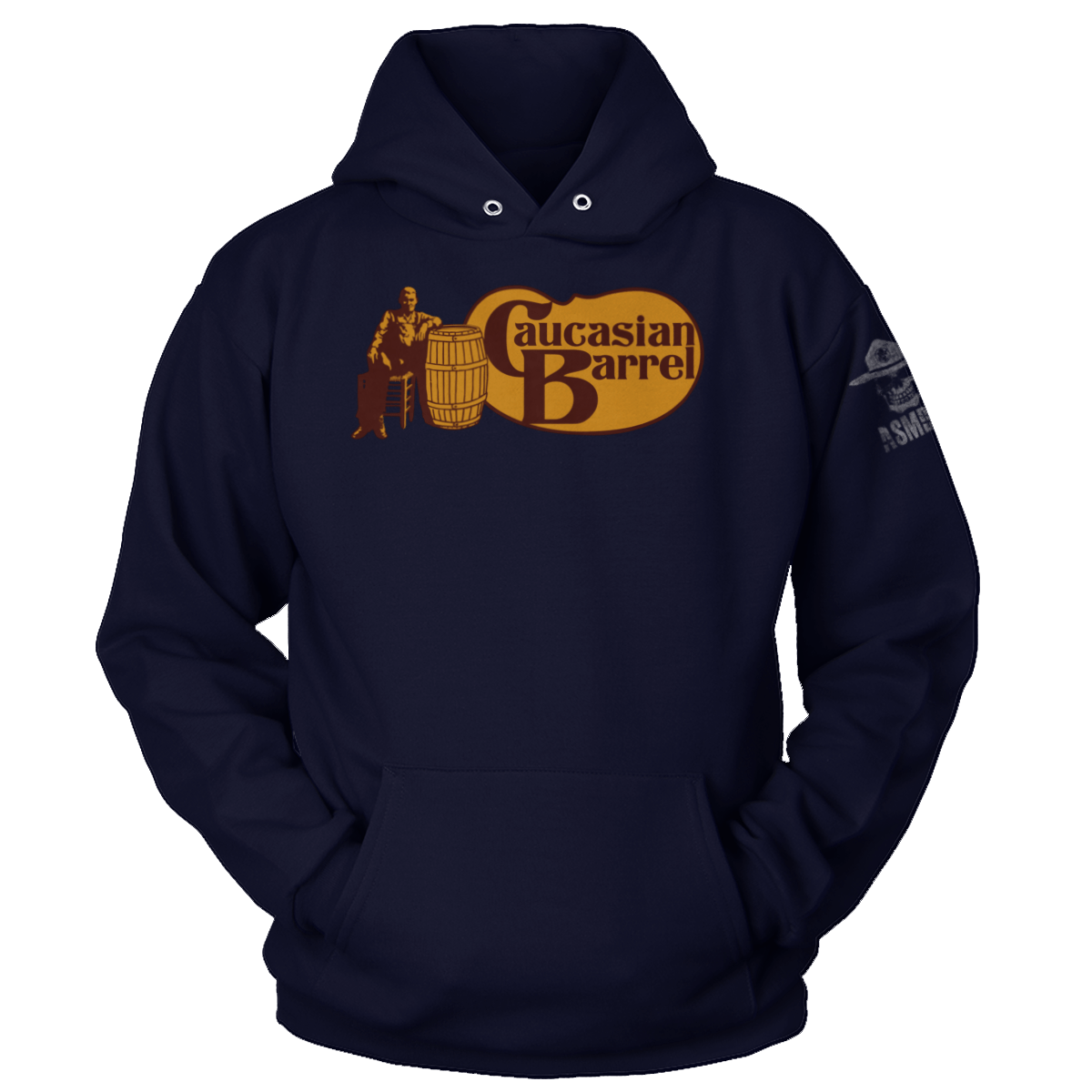 Caucasian Barrel (Parody) Hoodie