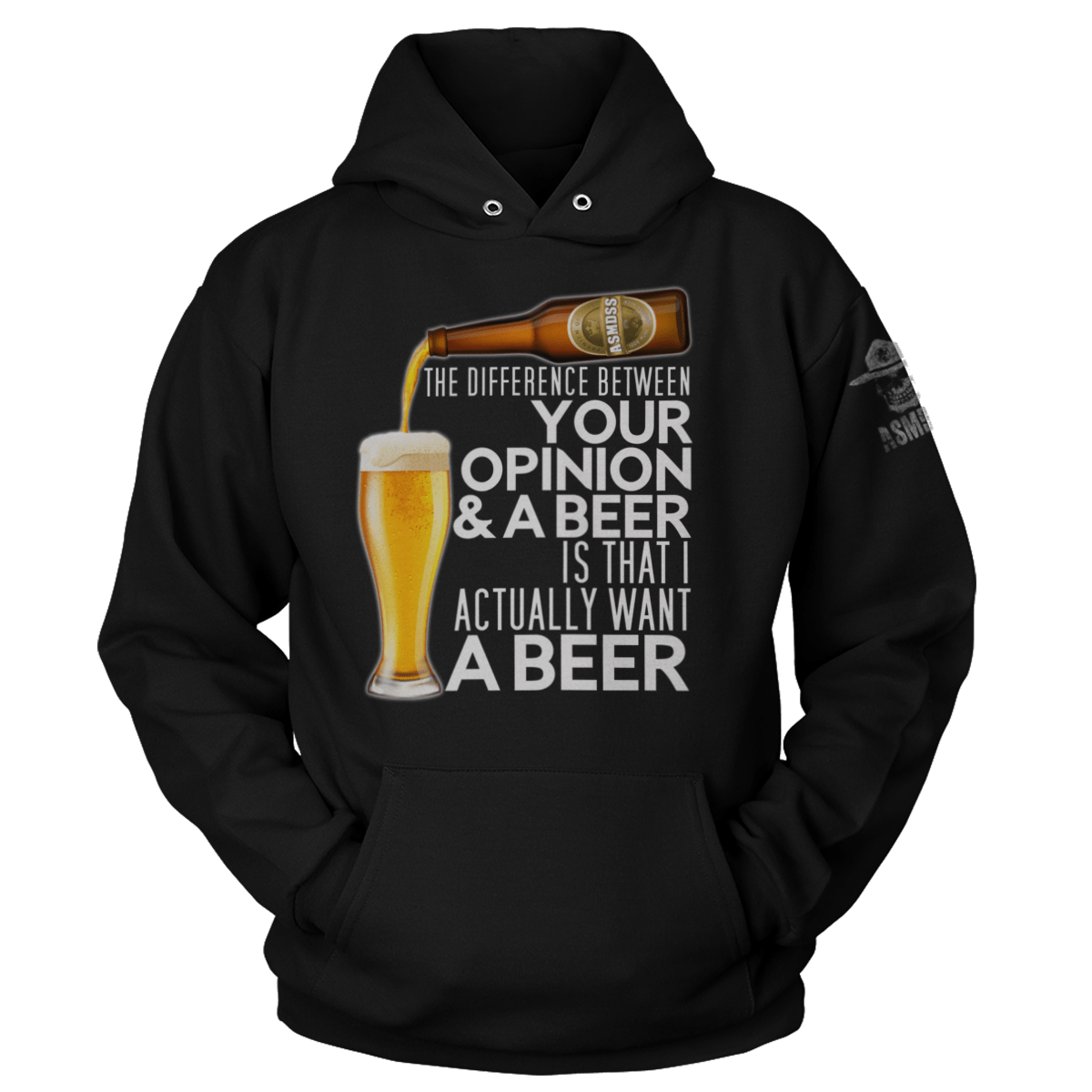 The Difference Between Your Opinion and a Beer (Ladies)
