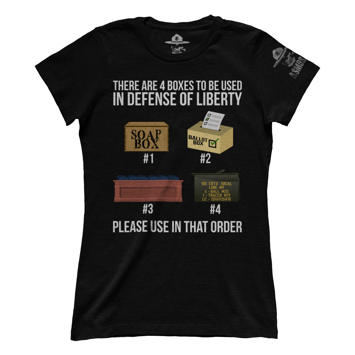 4 Boxes In Defense Of Liberty (Ladies)