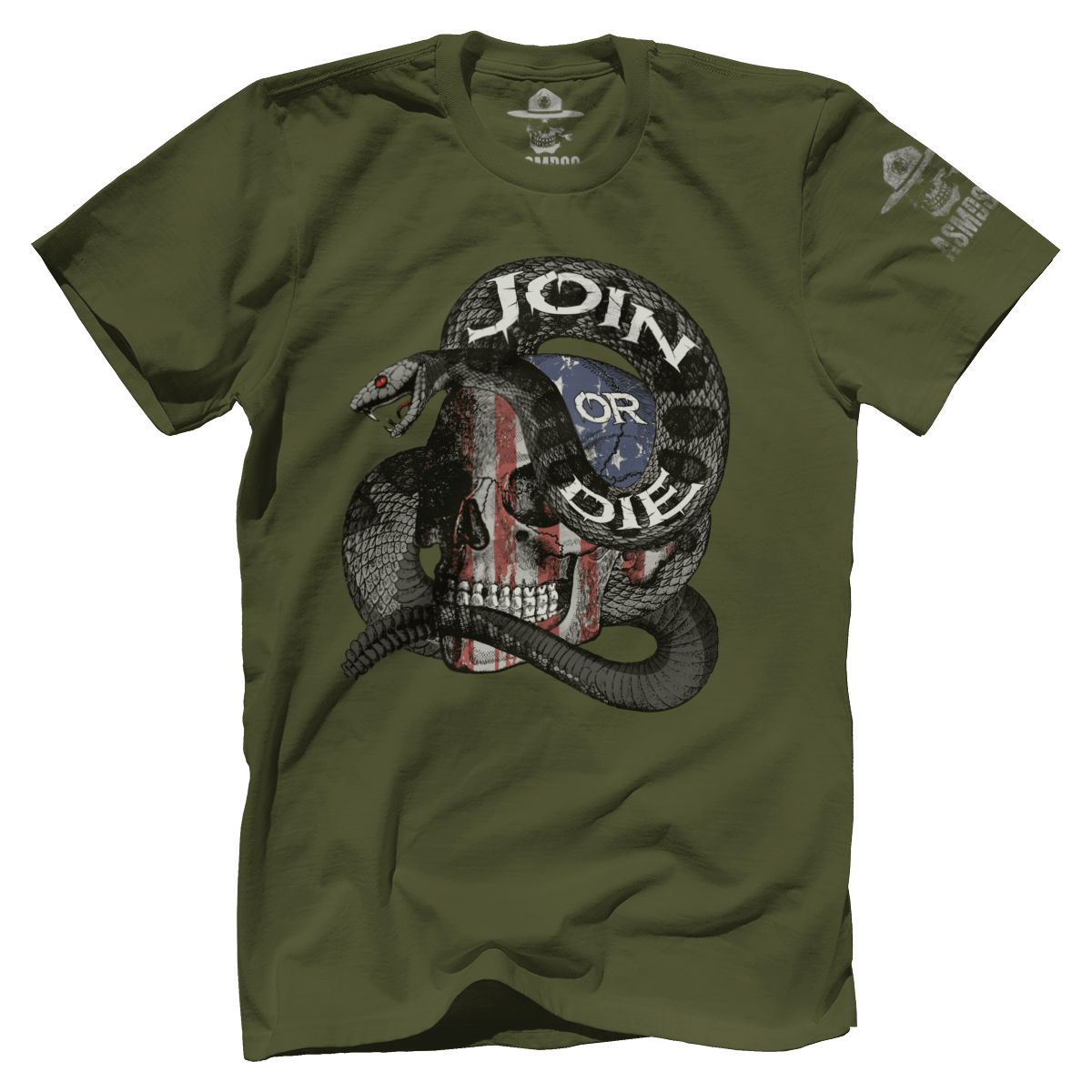 Join Or Die Skull