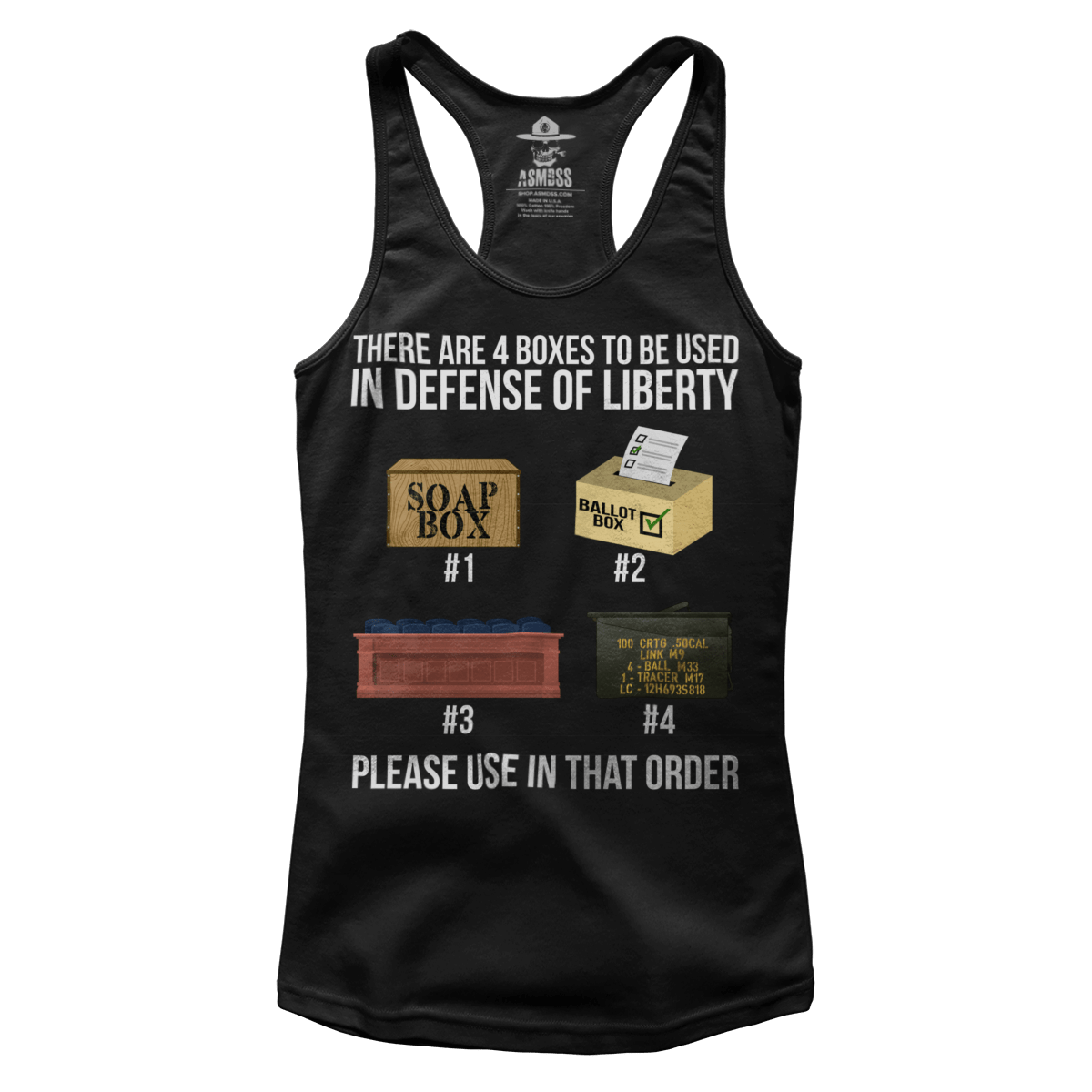 4 Boxes In Defense Of Liberty (Ladies)