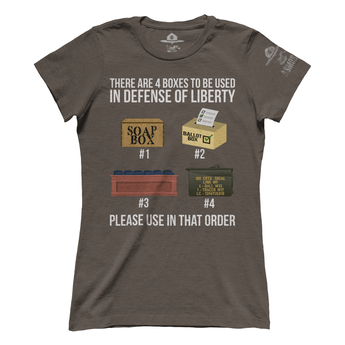 4 Boxes In Defense Of Liberty (Ladies)