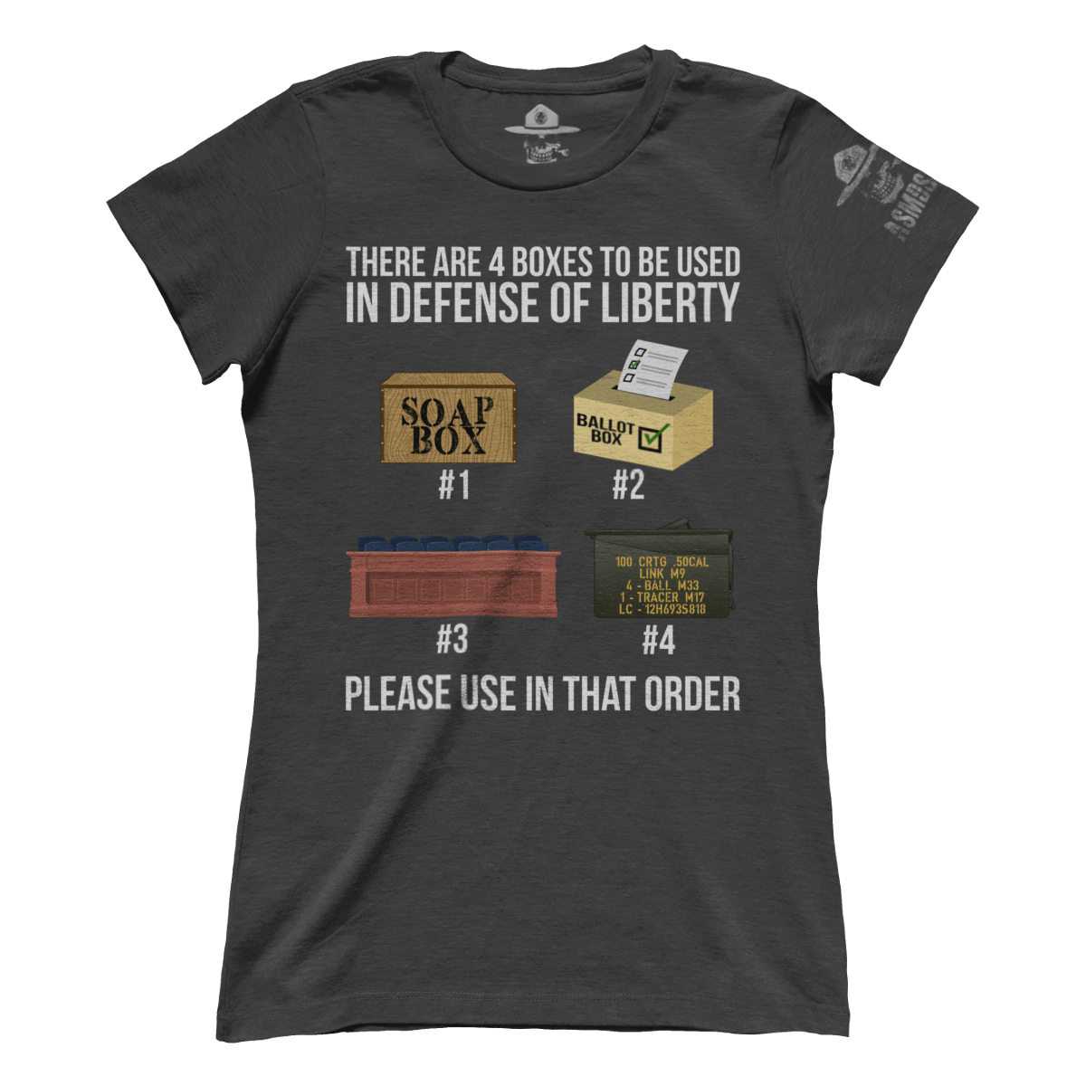 4 Boxes In Defense Of Liberty (Ladies)