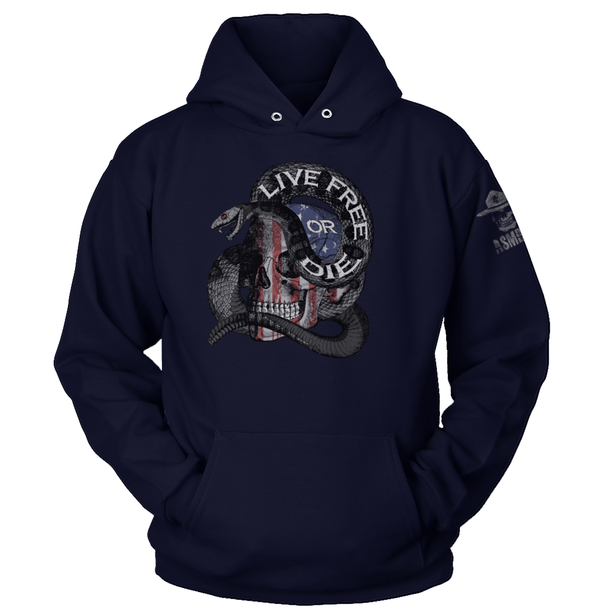 Live Free Or Die Skull