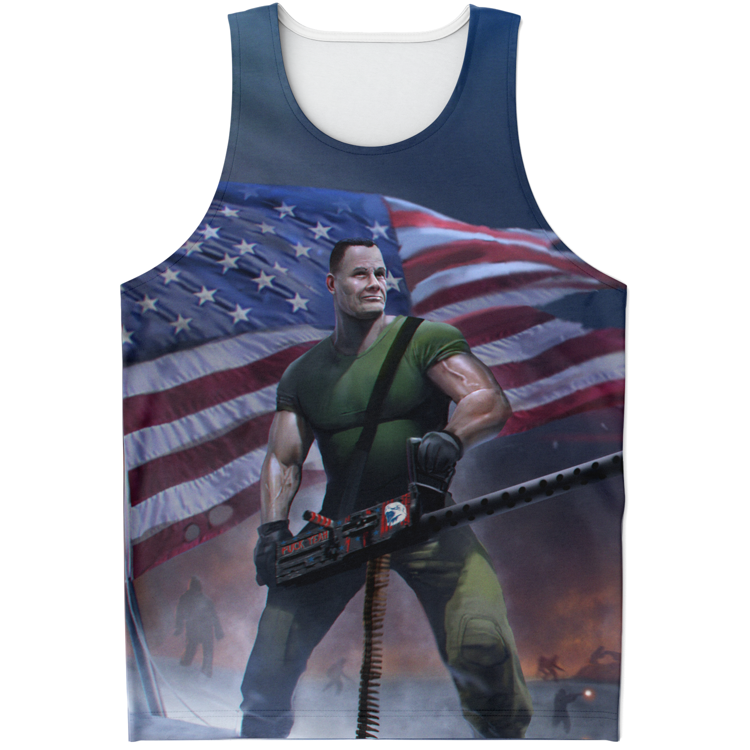 Chesty Puller Frozen Chosin' Zoom 2 - All Over Print Tank