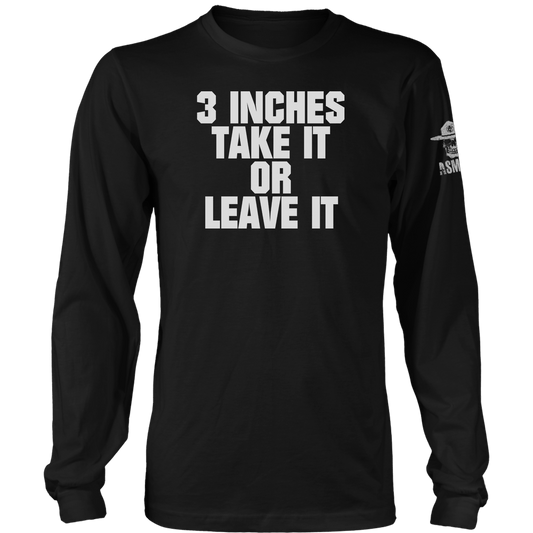 3 Inches Long Sleeve