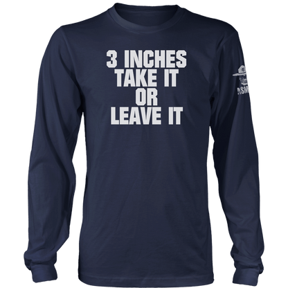 3 Inches Long Sleeve