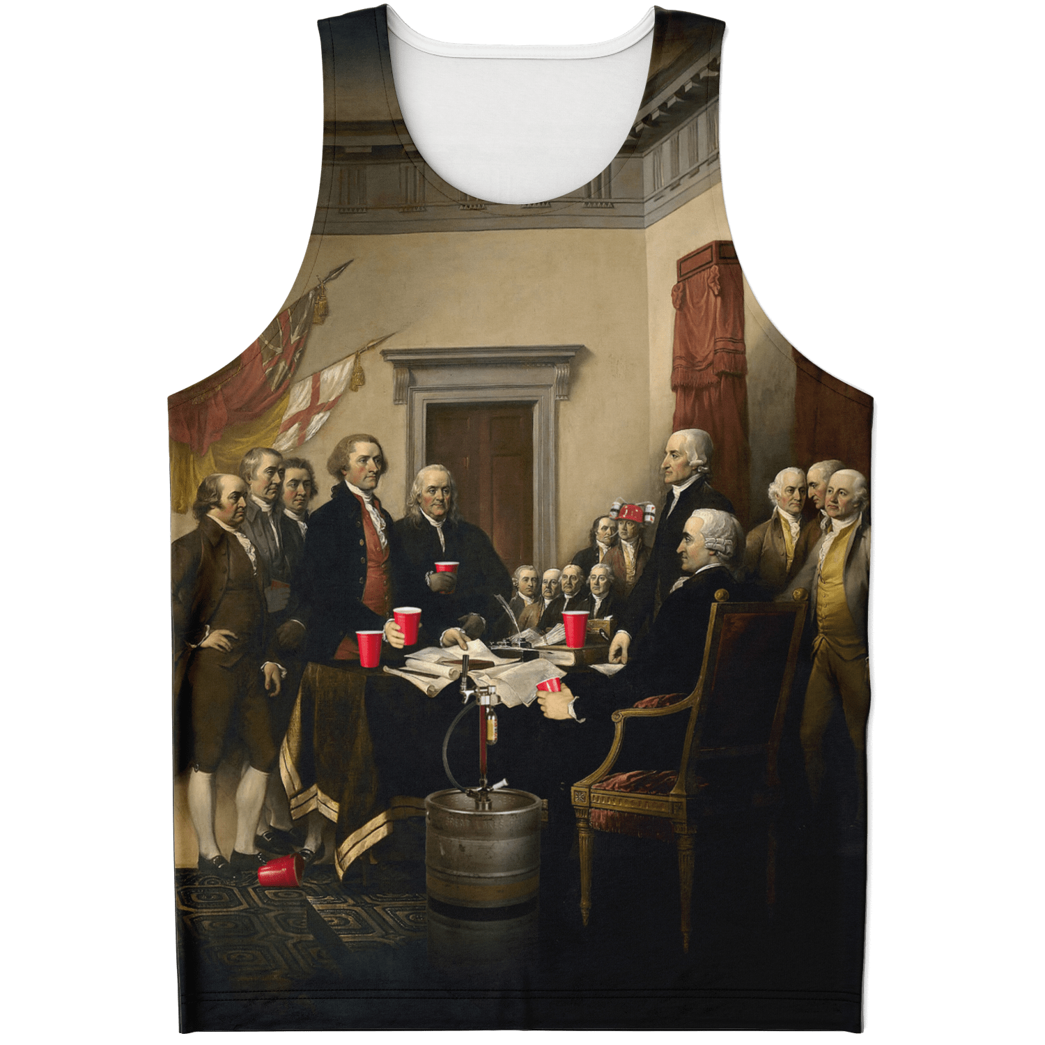 Party Like Our Forefathers - All Over Print Tank