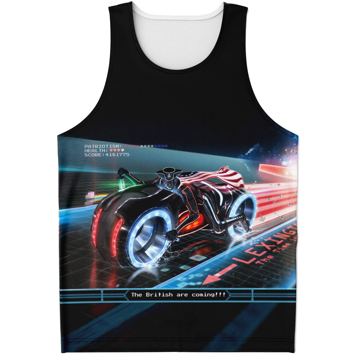 Paul Revere the Midnight Rider - All Over Print Tank