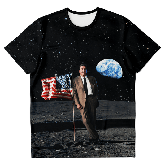Reagan on the Moon - All Over Print Shirt