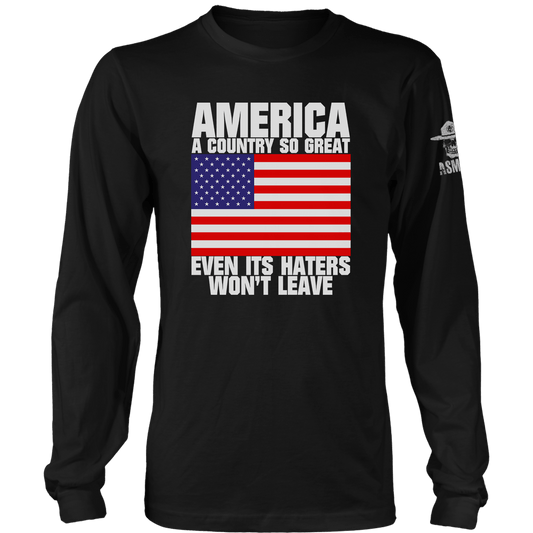 America A Country So Great Long Sleeve