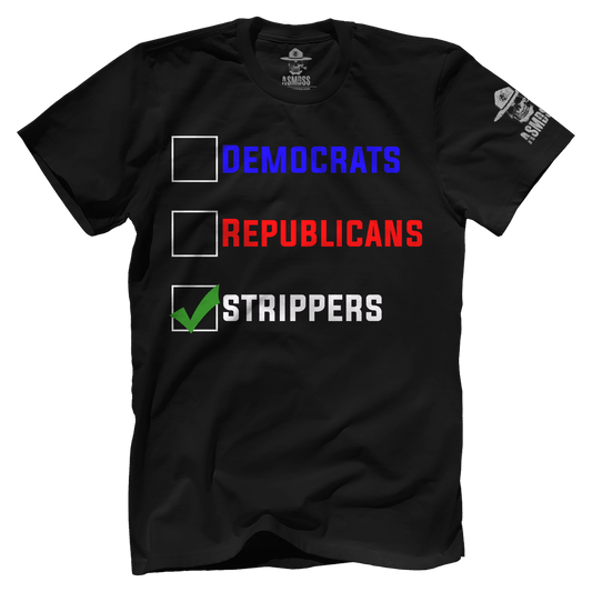 Democrats Republicans Strippers