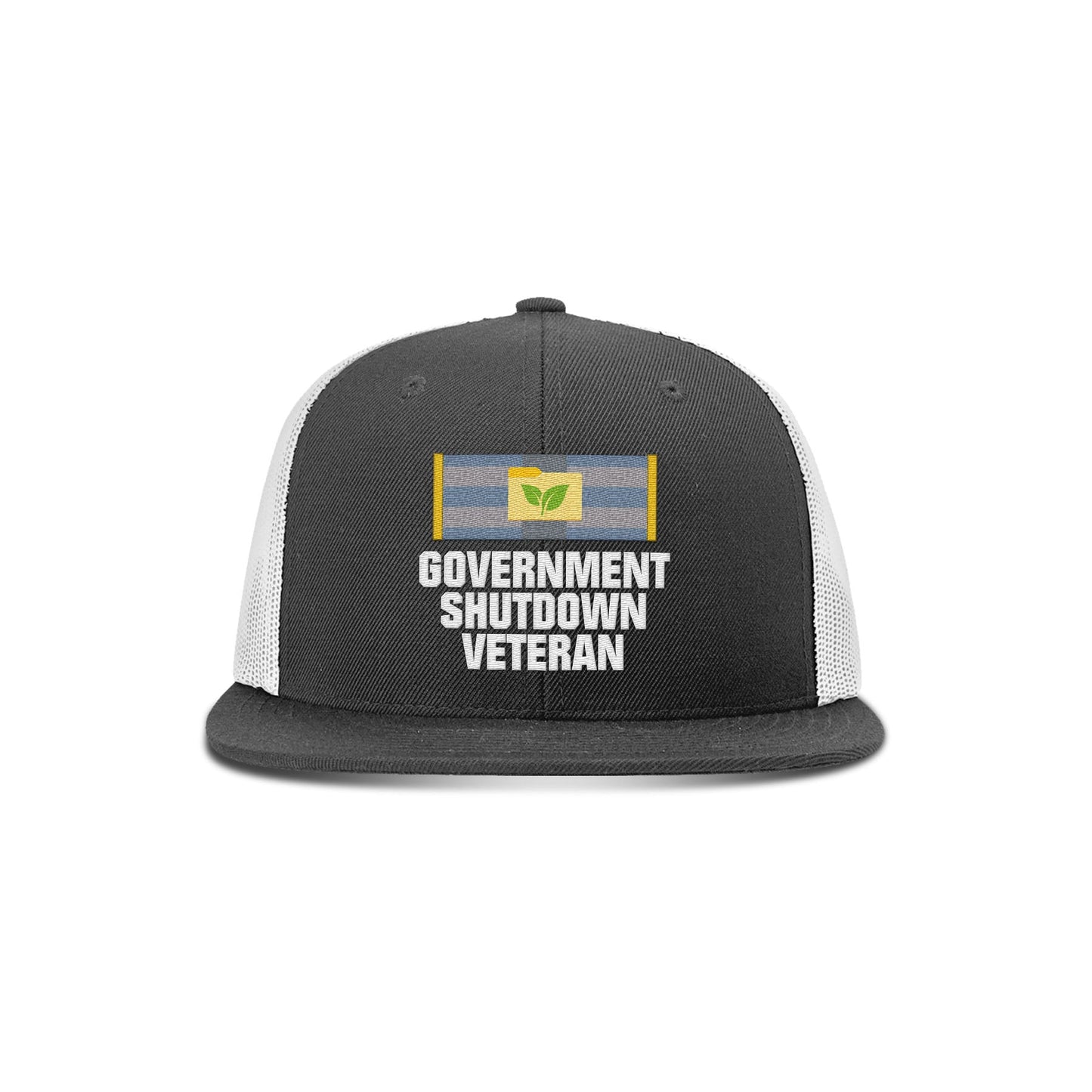 Government Shutdown Ribbon Flat Bill Hat