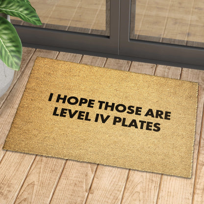 Level 4 Plates Doormat