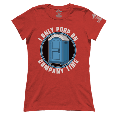 Poop On Company Time (Ladies)