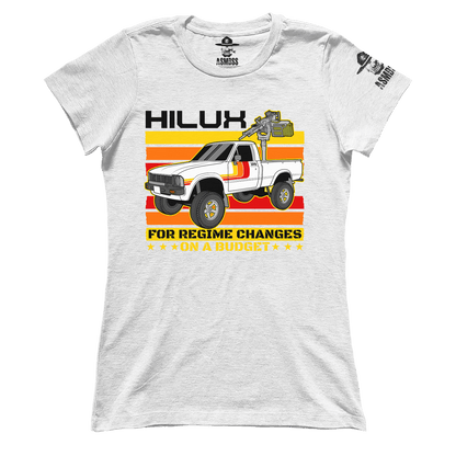 Hilux for Regime Changes on a Budget (Ladies)