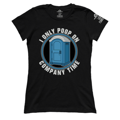Poop On Company Time (Ladies)