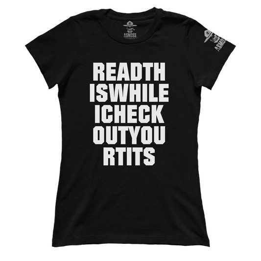 Read This While I Check Out Your Tits (Ladies)