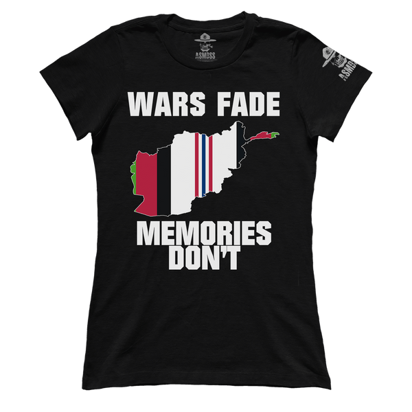 Wars Fade Memories Dont - Afghanistan (Ladies)