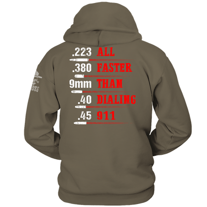 All Faster Than 911 Hoodie
