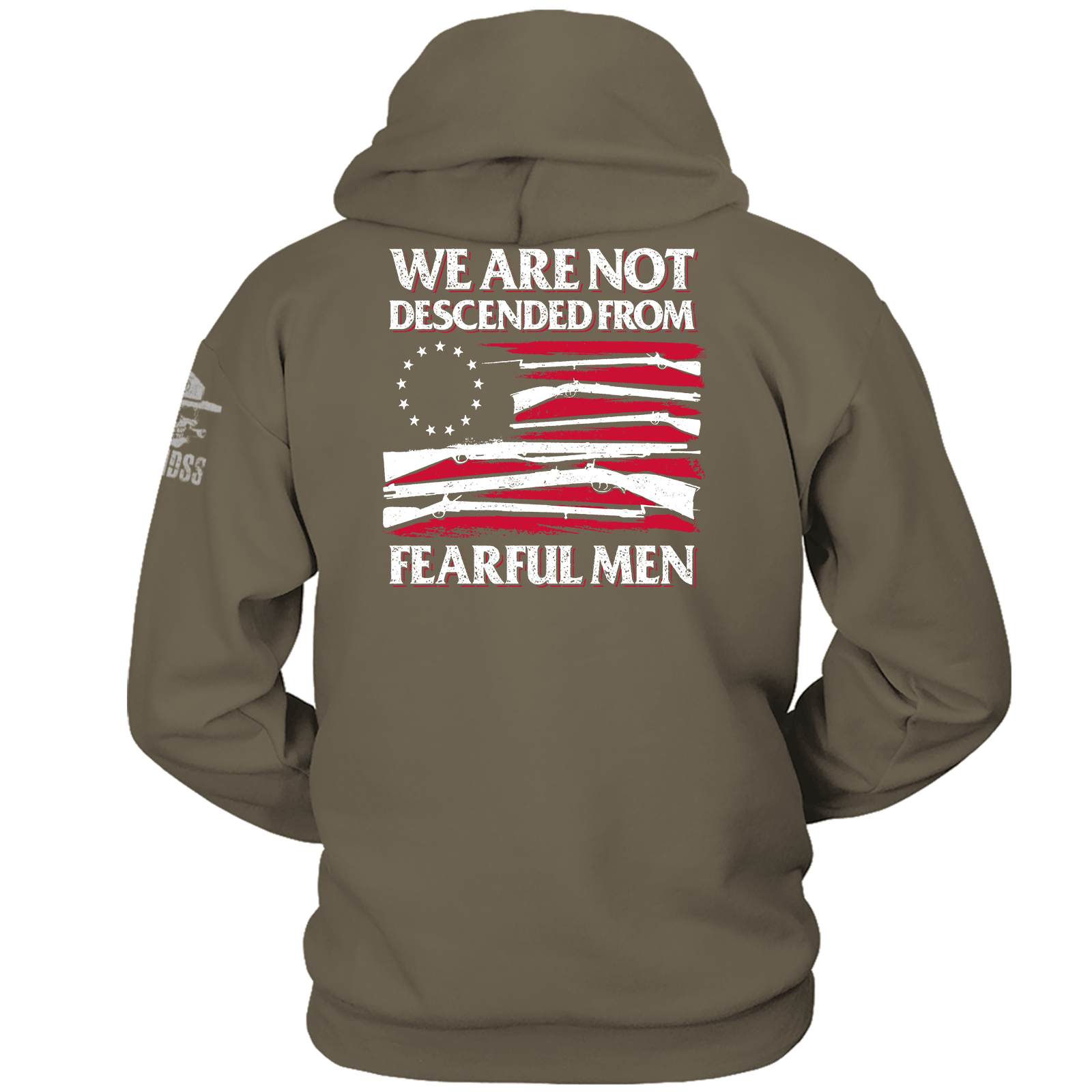 We are not descended from fearful men Hoodie