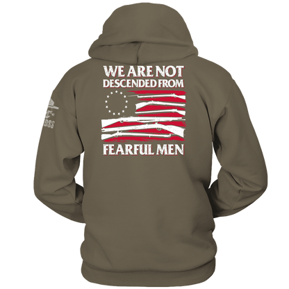 We are not descended from fearful men Hoodie