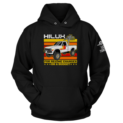 Hilux for Regime Changes on a Budget Hoodie