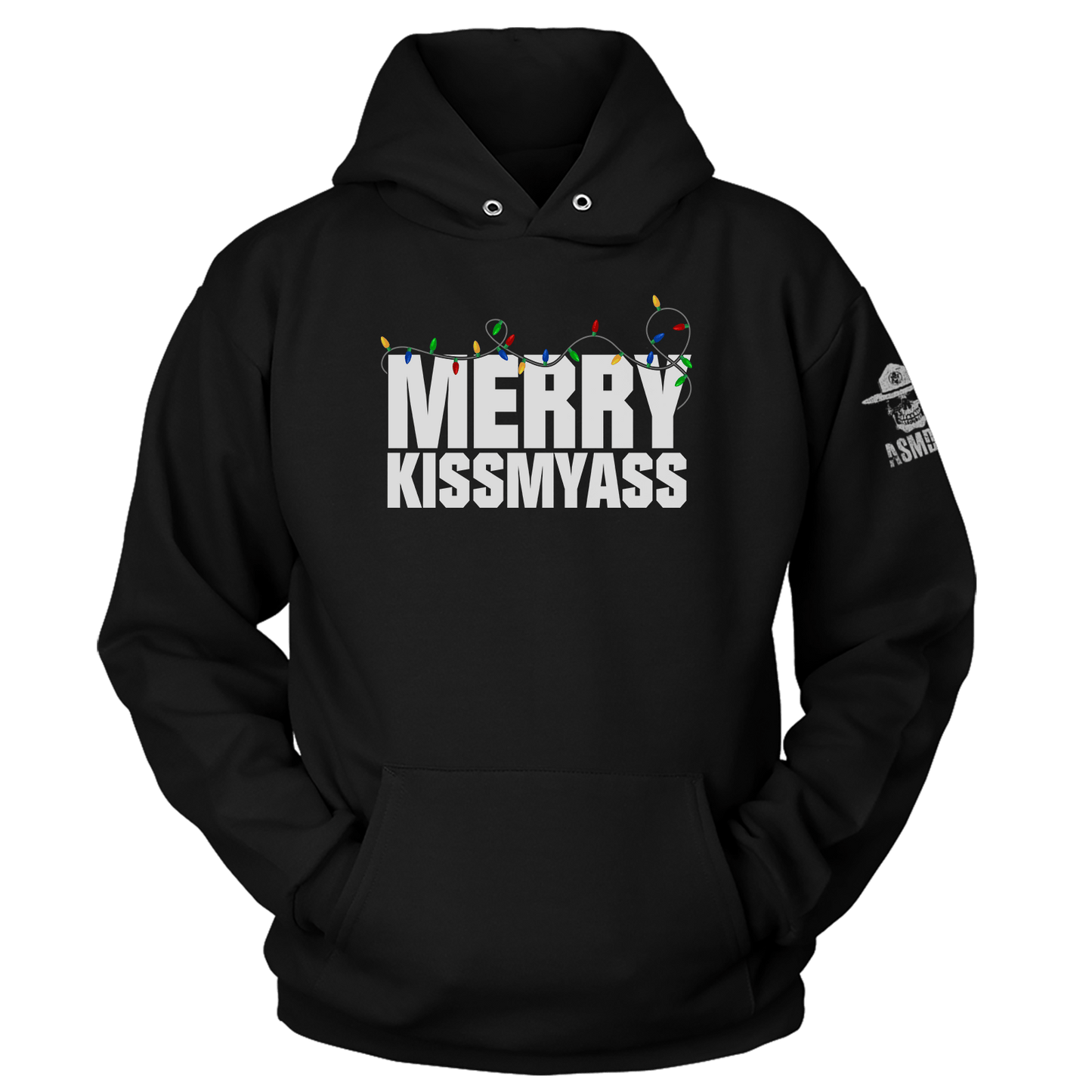Merry Kissmyass Hoodie