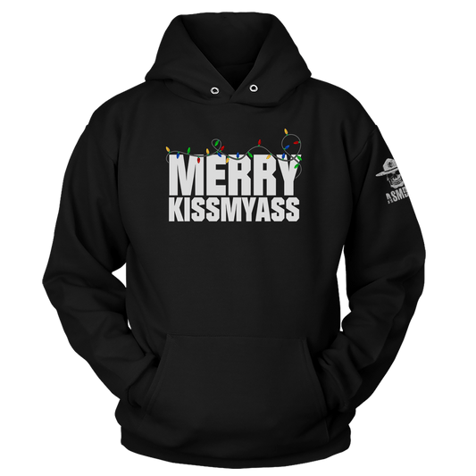 Merry Kissmyass Hoodie