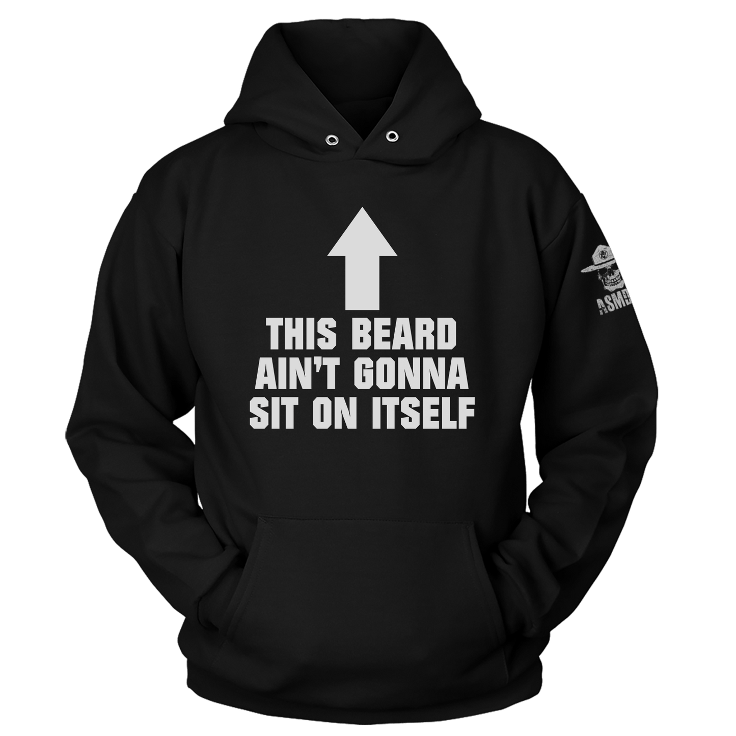 This Beard Aint Gonna Sit on Itself Hoodie