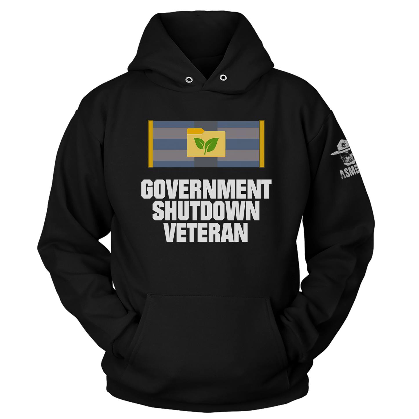 Government Shutdown Ribbon Hoodie