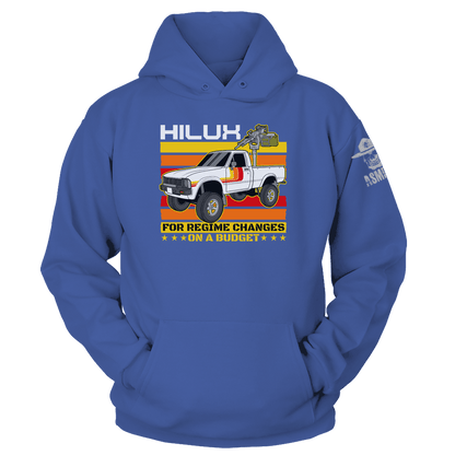 Hilux for Regime Changes on a Budget Hoodie