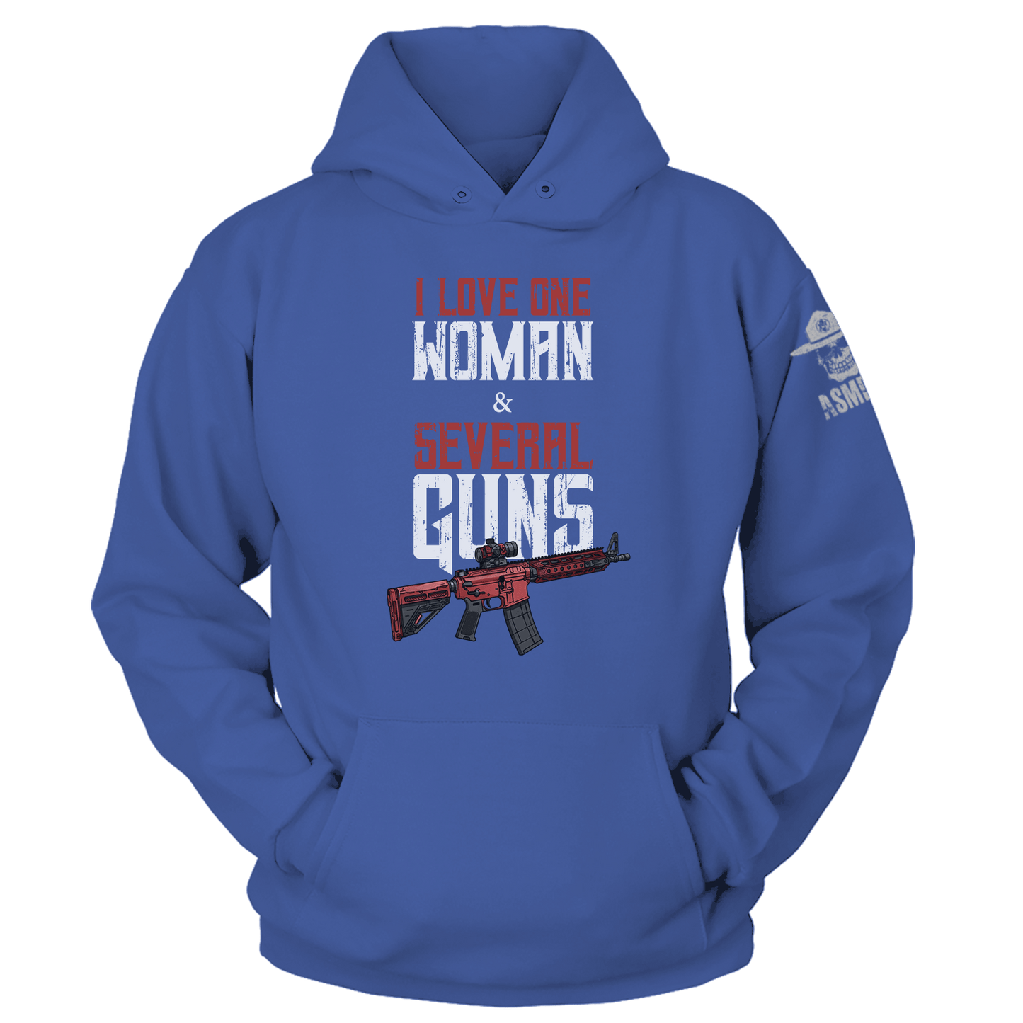 One Woman, Several Guns Hoodie