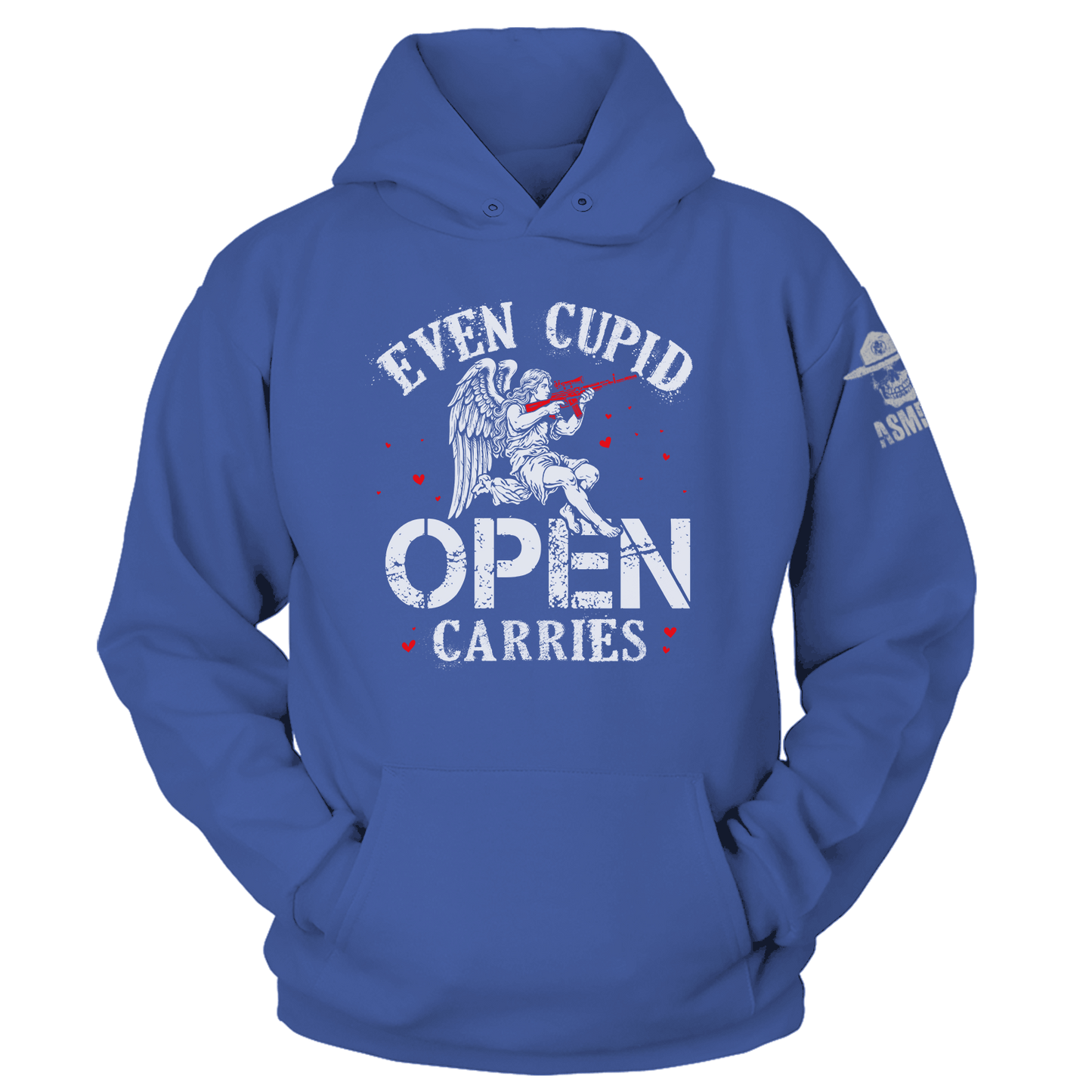 Even Cupid Open Carries Hoodie
