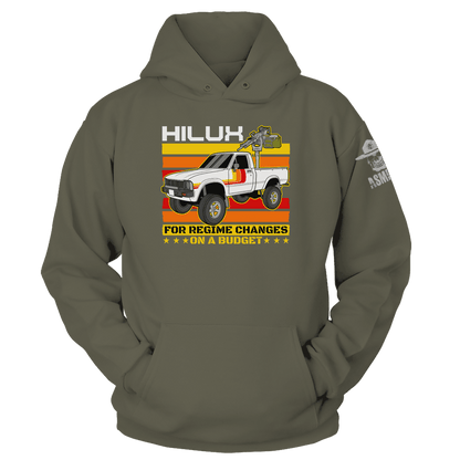 Hilux for Regime Changes on a Budget Hoodie