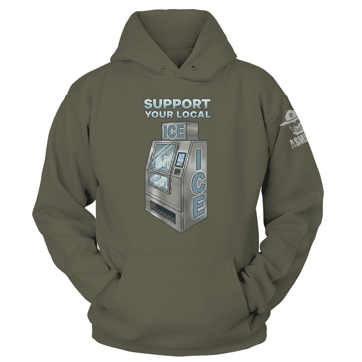 Support Your Local Ice Hoodie