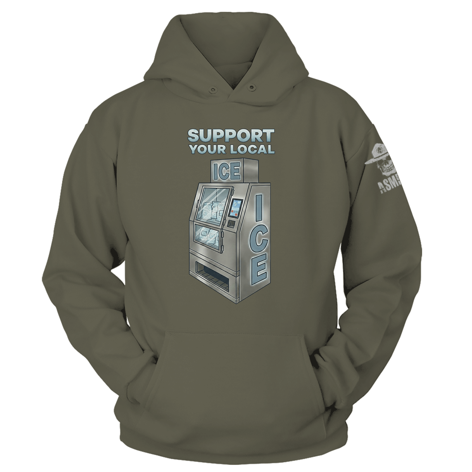 Support Your Local Ice Hoodie