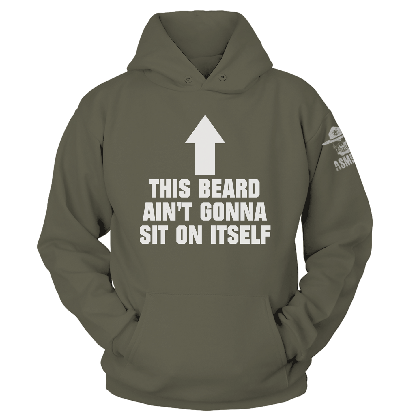 This Beard Aint Gonna Sit on Itself Hoodie