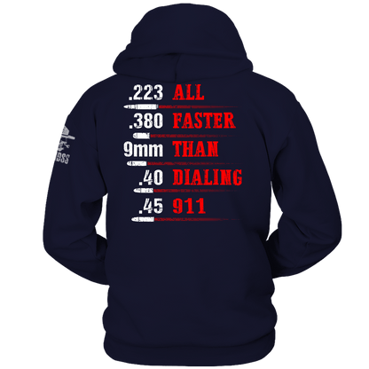All Faster Than 911 Hoodie