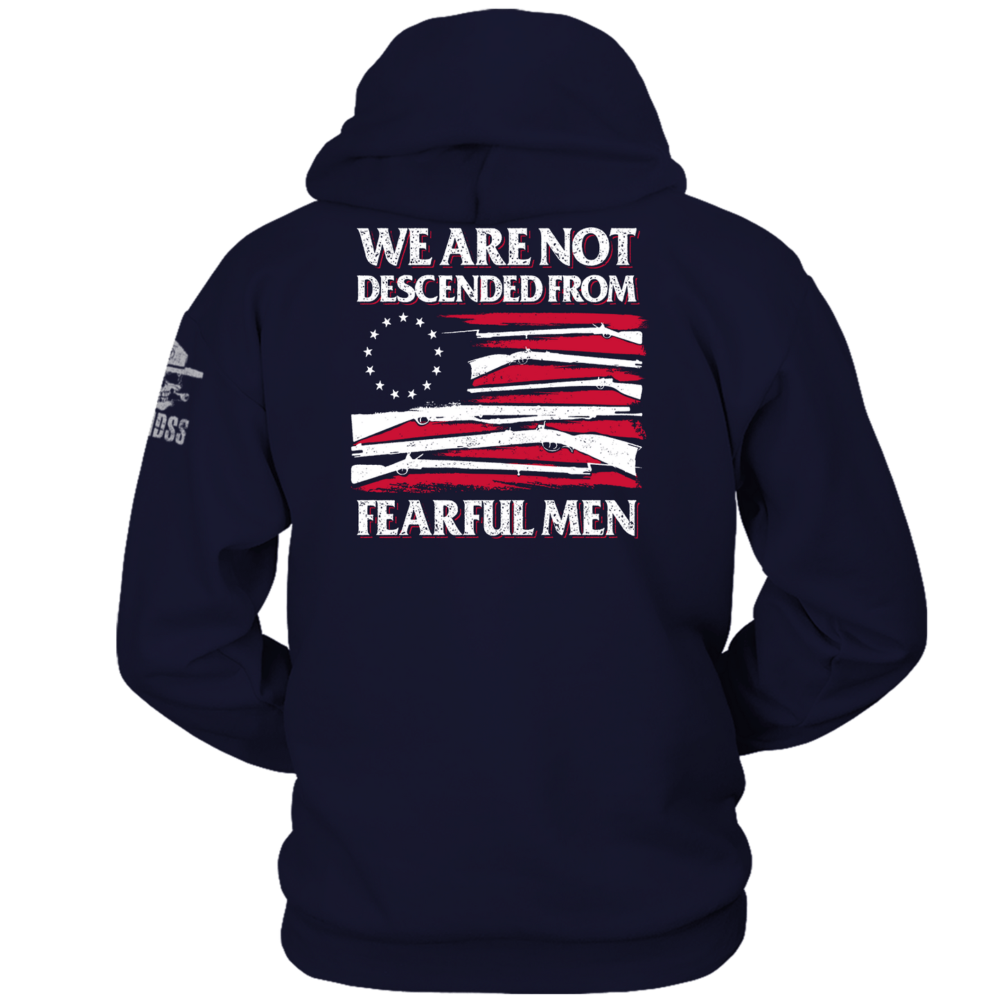 We are not descended from fearful men Hoodie