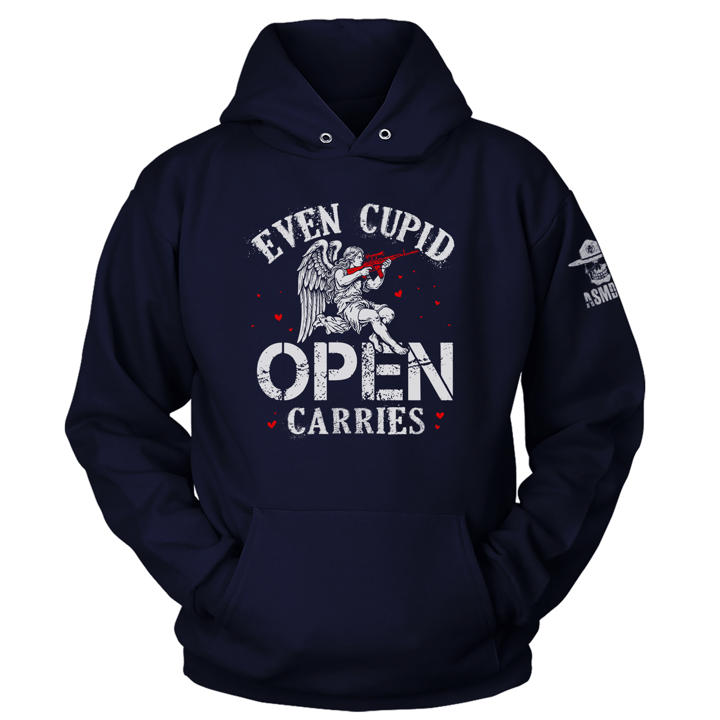 Even Cupid Open Carries Hoodie