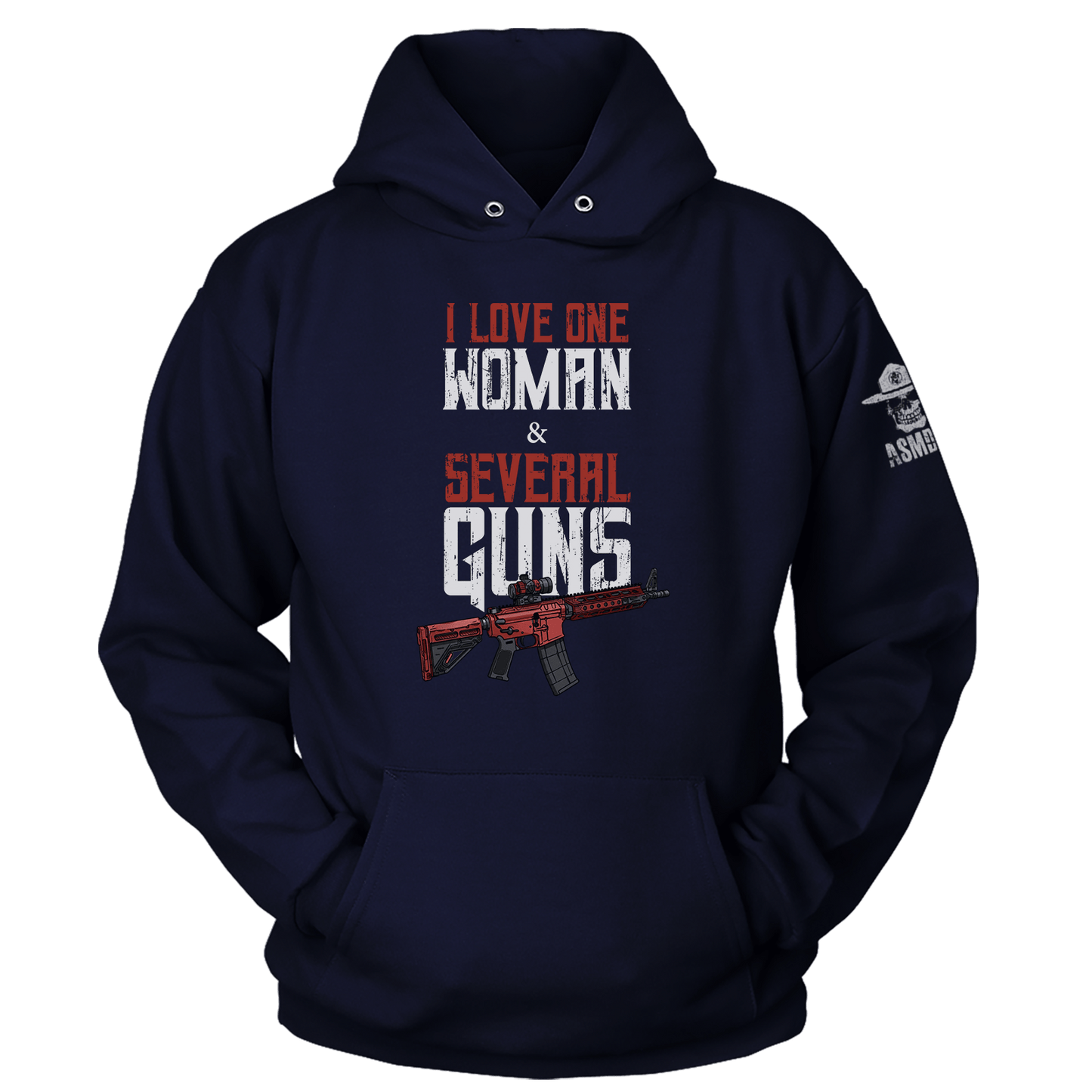 One Woman, Several Guns Hoodie