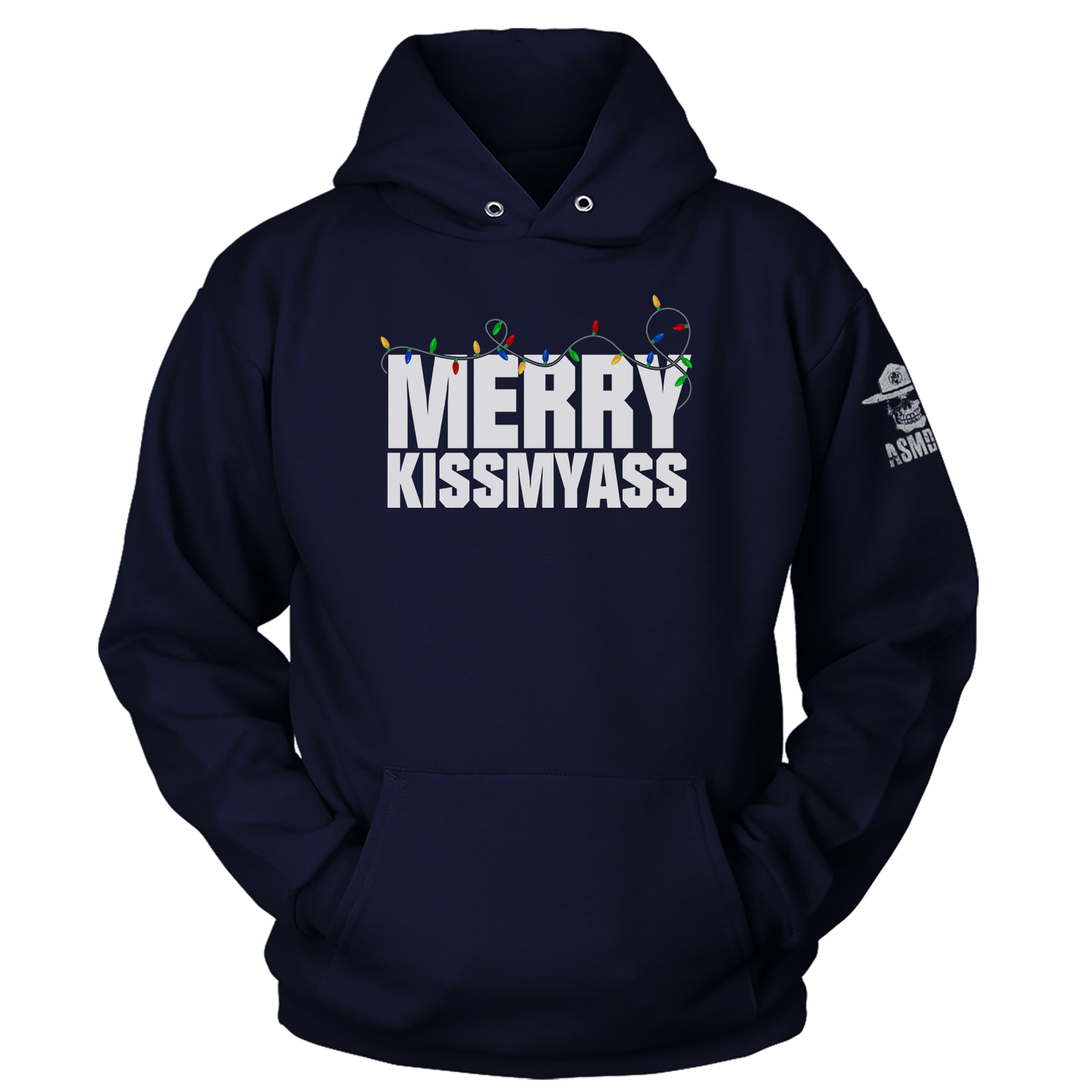 Merry Kissmyass Hoodie